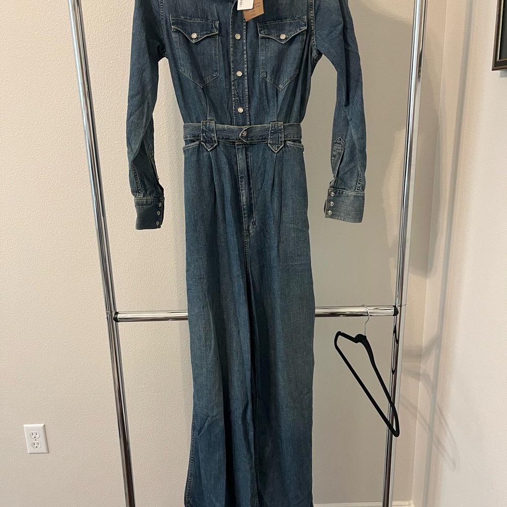RRL Ralph Lauren Denim Jumpsuit New with Tags